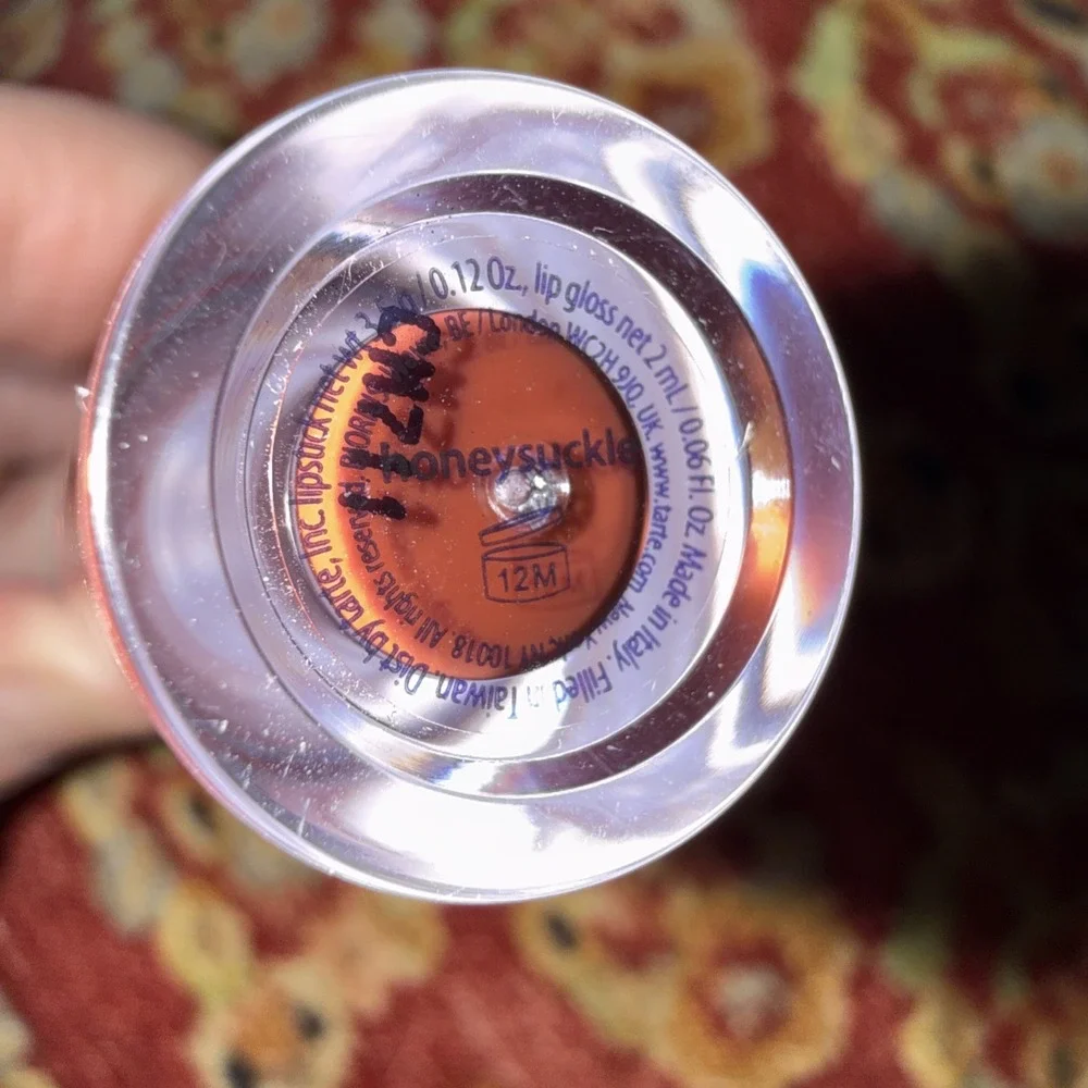 TARTE MARACUJA JUICY LIP SCULPTOR LIP GLOSS LIPSTICK‎ DUO HONEYSUCKLE RED
